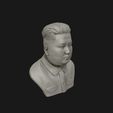 12.jpg 3D Sculpture of Kim Jong un 3D print model