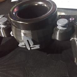01.jpg Fichier STL Manette de jeu Mate Joystick PS4 - DS4・Idée pour impression 3D à télécharger