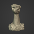 I8.png Low Poly Hand Figurine