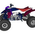 4.png ATV CAR TRAIN RAIL FOUR CYCLE MOTORCYCLE VEHICLE ROAD 3D MODEL 12