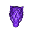 AMAZON_JAGUAR_WARRIOR_HEAD_5.stl guerreiros do jaguar do amazonas - macuahuitl