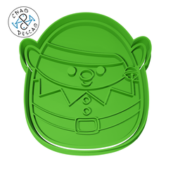 Elliot-Elf_C.png STL file Elf - Squishmallows - Cookie Cutter - Fondant - Polymer Clay・3D print object to download