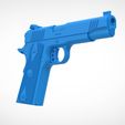 031.jpg Remington 1911 Enhanced pistol from the game Tomb Raider 2013 3D print model3