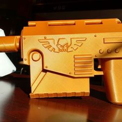 bceb1f64e10a325e49b102c8e78658f2_display_large.jpg Free STL file warhammer 40k Las Pistol・3D printable object to download