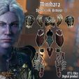 pre.jpg Fantasy Minthara Spidersilk Armor Set Baldrurs Gate 3 STL