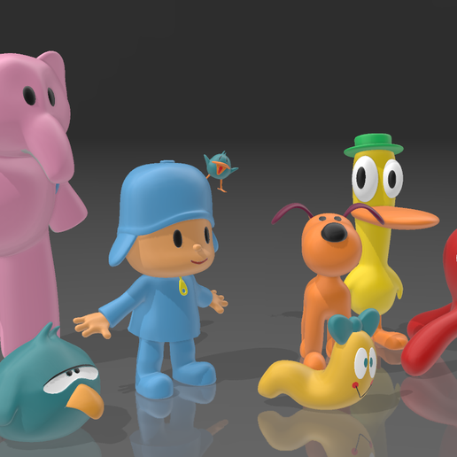 Pato Juguetes Pocoyo Carrefour Peluche Musical Pocoyó Bandai (25