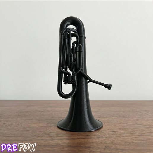 miniature tuba : instruments for dioramas