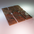 2.png 6x 25x50mm square base with rocky ground (+toppers)