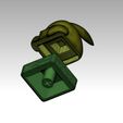 Pikachu_02.jpg Lazy Pikachu Keyboard Decoration - 3D Print Model STL