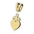 Crown-heart-motif-pendant-charm-08.jpg Pendentif vintage en forme de cœur avec attache Modèle d'impression 3D