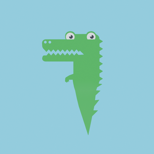 CROCODILE / BEACH TOWEL CLIP / SUMMER / SAND / USEFUL / NATURE / NATURE / SIGN / GIFT / FIX / WIND