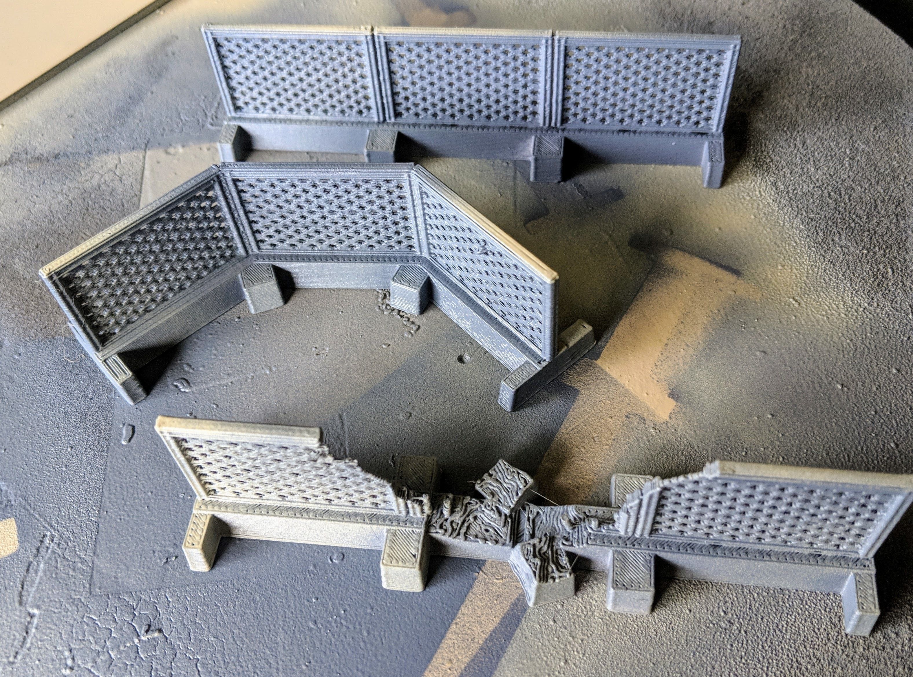 Free STL file Gaslands - Raceway Fencing・3D printer design to download ...