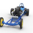 4.jpg Diecast Front engine old school 6 wheeled dragster Version 2 Scale 1:25