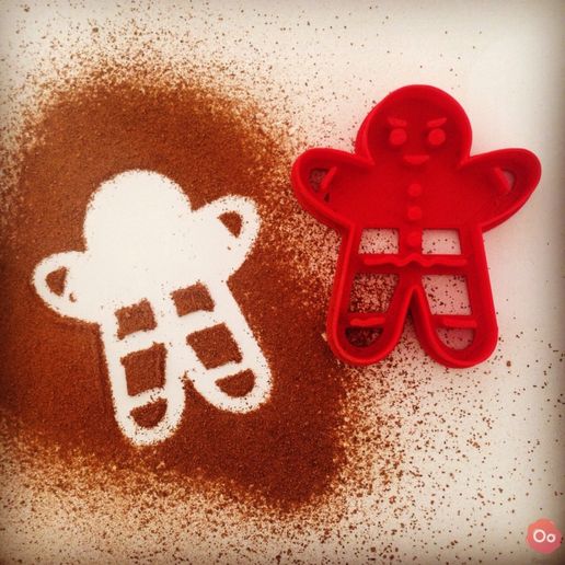 Gingerbread__Cookie_Cutter_1.jpg Free STL file Gingerbread Cookie Cutter・3D printer model to download, OogiMe