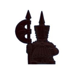 chaosdwarf.jpg STL file Vintage evil dwarf・Template to download and 3D print