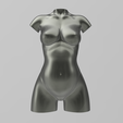 06.png 3D file Bust of a pregnant woman・Design to download and 3D print