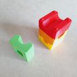 MarbleRunBlocks-FreeSample02.jpg Free STL file Marble Run Blocks - Free sample・3D printer model to download