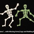 skeletonz_display_large.jpg Fichier STL gratuit "Squelette・Objet imprimable en 3D à télécharger