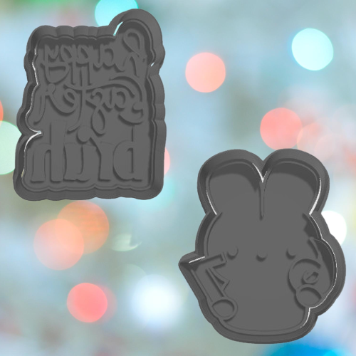 6-7 Easter bruh Cookie Cutter Set