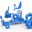 63.jpg Diecast Mini Rod trattore trainante 8 Scala 1:25
