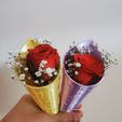 7.jpg Free STL file Cone for flowers candies etc・3D printer design to download