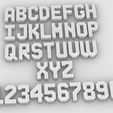 3.jpg stl 3d printer files letters alphabet - 3d stl letters and numbers