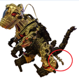 MightyZ.png Mighty Zoidzilla Stabilizer Zoids Replacement Part