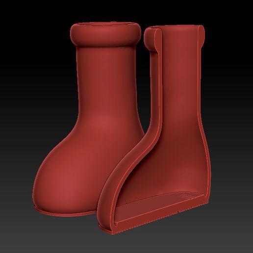 cut.jpg Mini Big Red Boots
