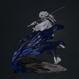 wip7.jpg kimetsu no yaiba - tueur de démons - tomioka giyuu 3d print statue