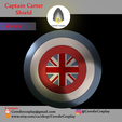 Render1.png Captain Carter Shield/ What if Shield 3d digital download