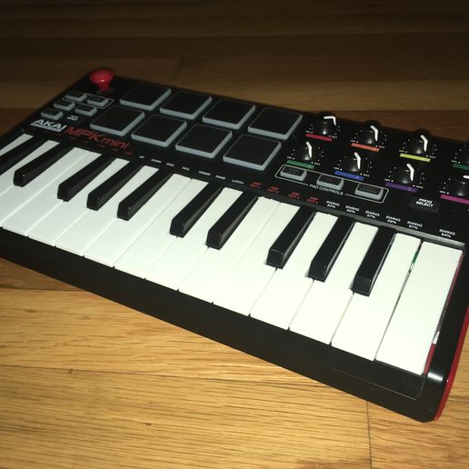 👽 AKAI MPK Mini mkII white keys・ OBJ File for ・Cults