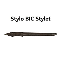 StyloPrint-Titré.jpg STL file BIC Pen Stylus・Design to download and 3D print, seb-briand