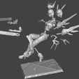 9b.jpg ALISA BOSCONOVITCH -TEKKEN 7 taunt pose ARTICULATED *optional Chainsaws! HI-Poly STL for 3D printing