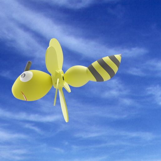 Biene_1.png Bee garden decoration