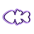 PEZ ESPINA ext 8cm.stl ペズ・エスピナ/魚の骨