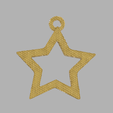 13.png Hollow christmas star X76