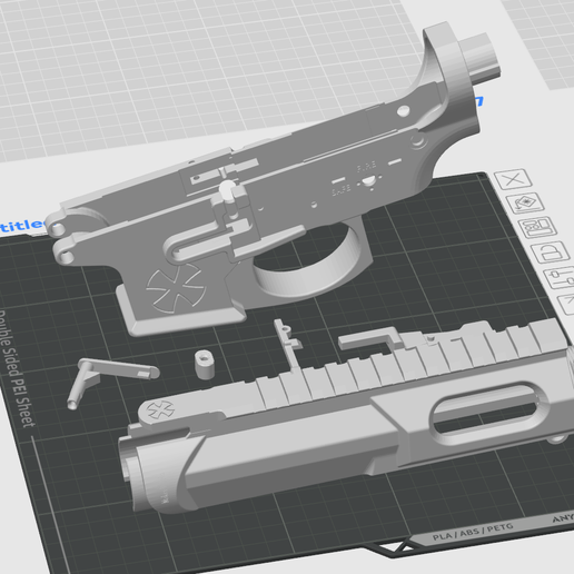 Noveske N9 SPACE INVADER Upper / Lower Receiver for AEG