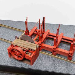 20220729-_DSC7480-HDR.jpg STL file G Scale Heavy Sawmill・3D printing model to download