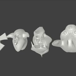 Untitled-1.jpg STL file Boss Remains - Majoras Mask・Model to download and 3D print, 3Dpicks