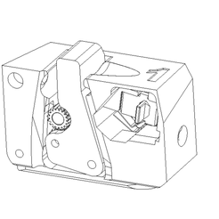 Extrudeur.png TPU compatible extruder - Double gear - Disco Ultimate