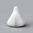D_5_Renders_1.png Niedwica Vase D_5 | 3D printing vase | 3D model | STL files | Home decor | 3D vases | Modern vases | Floor vase | 3D printing | vase mode | STL