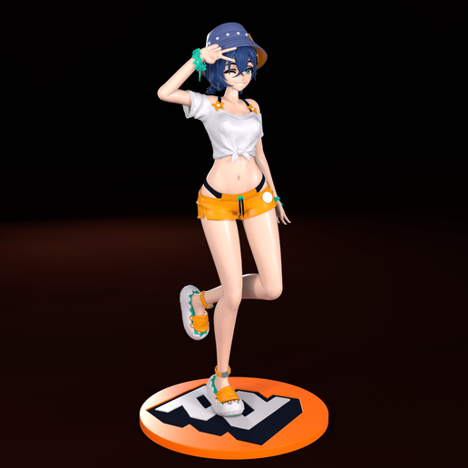 Belle-A05.png Belle en bañador - Zenless Zone Zero