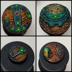 Ancient Invader Ruins Base Set (25 STL pré-supportés)
