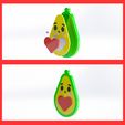 fqe.jpg Mr. Avocado keychain