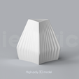 D_7_Renders_1.png Niedwica Vase D_7 | 3D printing vase | 3D model | STL files | Home decor | 3D vases | Modern vases | Floor vase | 3D printing | vase mode | STL
