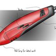 Digital-Sketches1.jpg Free STL file DIY Dremel-Style Rotary Tool・3D print design to download