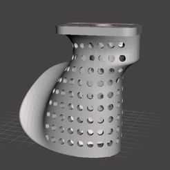 lg400-Grip.jpg STL file Walther LG400 Grip・3D printer design to download