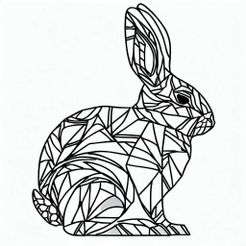 rabbit-2.jpg Wall Decoration Rabbit
