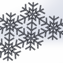 Multi_Connect_Flake.PNG WS2811 16 Inch Snowflake (Multi-Connect)