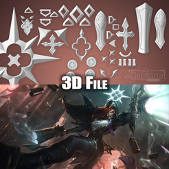MFBrokenCovenant-08.png Fichier 3D Accessoires Miss Fortune Broken Covenant League of Legends Fichiers STL・Design pour imprimante 3D à télécharger